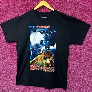 Rick Ross The Boss Rap Tshirt size Large